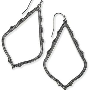 Kendra Scott Sophee Drop Earrings In Gunmetal